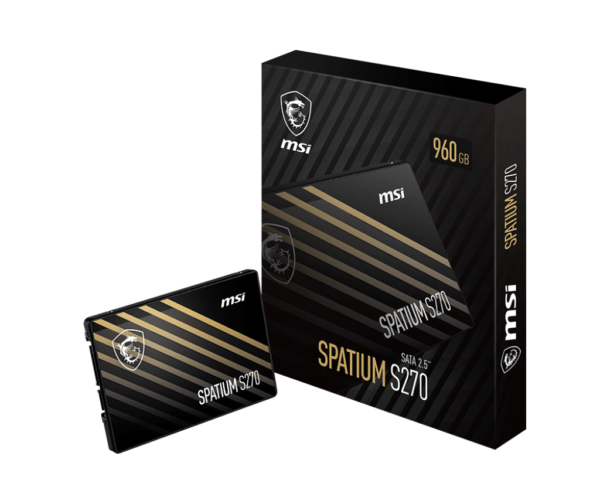 Disco ssd MSI spatium S270 480gb