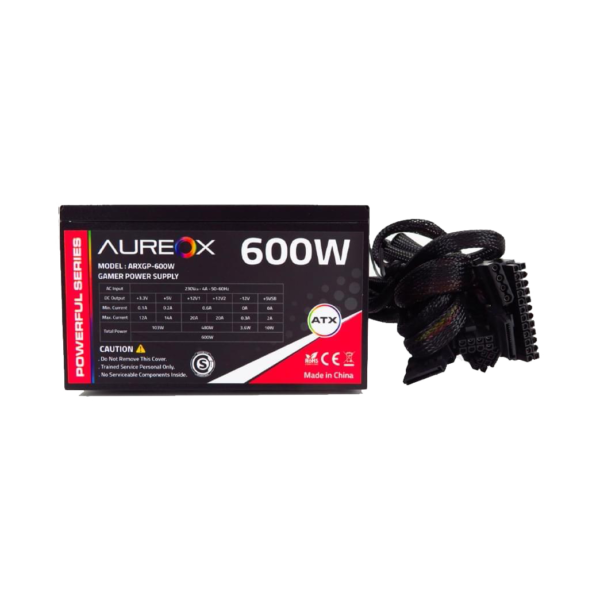 FUENTE AUREOX POWERFULL SERIES ARXGP 600W