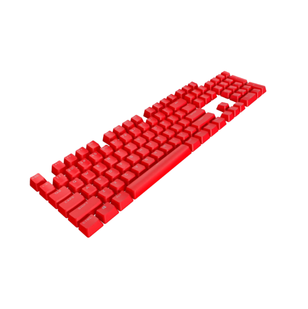 KEYCAP CORSAIR PBT DOUBLE-SHOT PRO ORIGIN RED (ENG) - Imagen 2