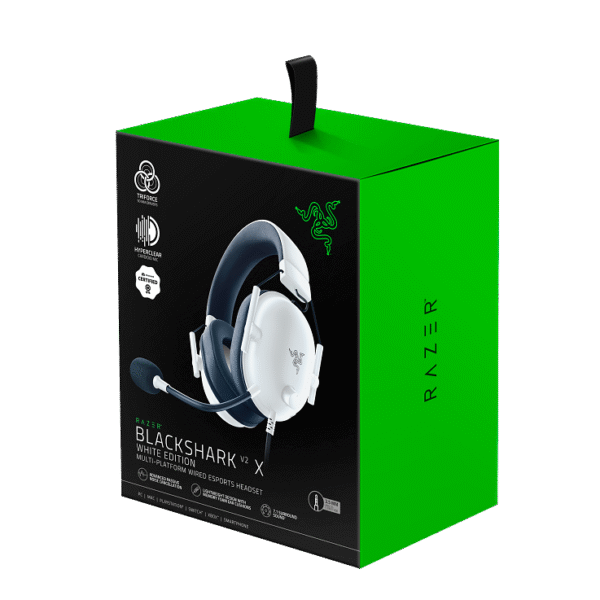 AURICULAR RAZER BLACKSHARK V2 X WHITE MULTI-PLAT