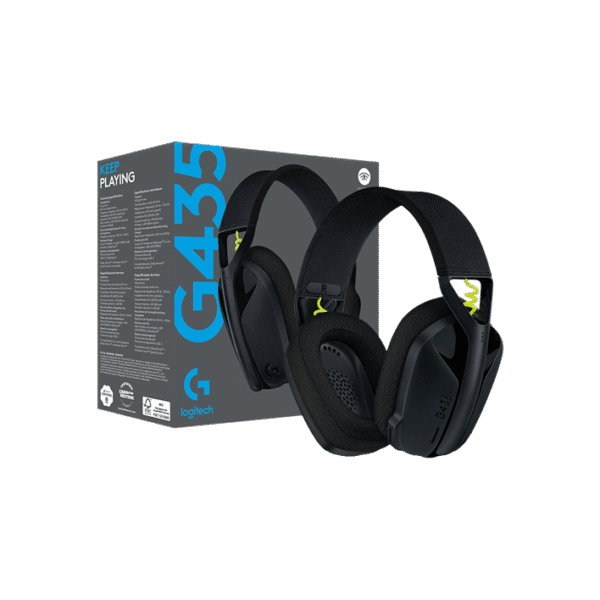 AURICULAR LOGITECH G435 BLACK - Imagen 2