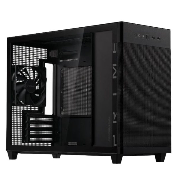 Gabinete ASUS PRIME AP201 BLACK M-ATX - Imagen 2
