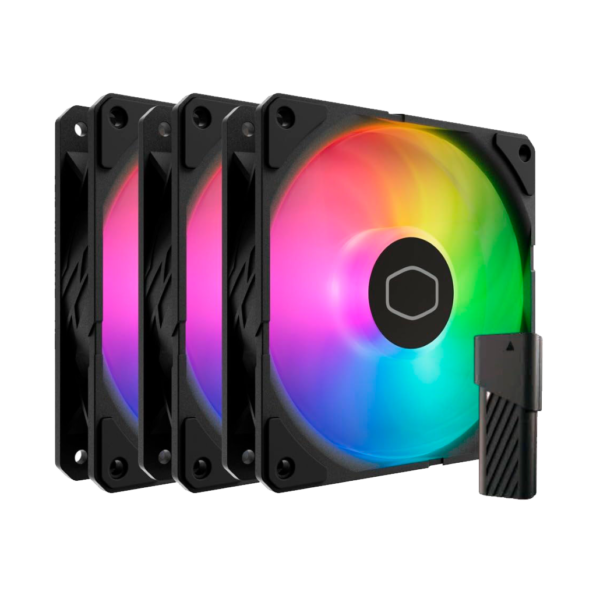 FAN COOLER COOLERMASTER sickleflow EDGE 120 ARGB 3-PACK FAN KIT