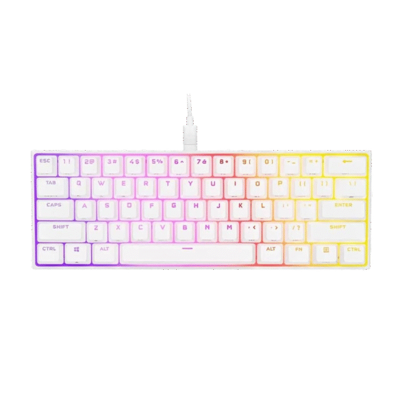 Teclado CORSAIR K65 RGB Mini White - Imagen 2