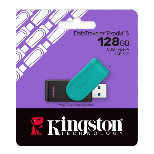 PENDRIVE KINGSTON 128GB EXODIA S 3.2