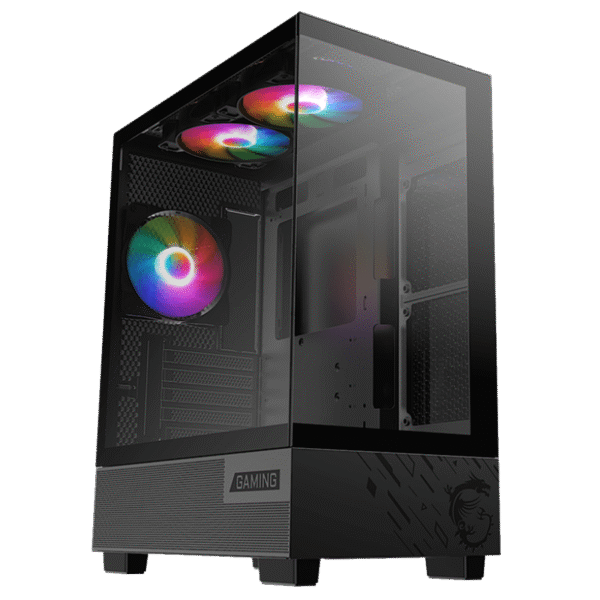 Gabinete MSI PANO M110A TGx2 RGB Fan x3