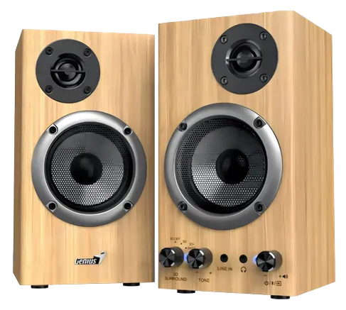 Parlante GENIUS SP-HF520BT bt5.3 20w PineWood