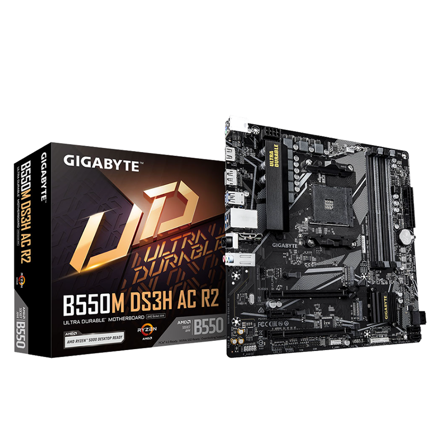 Mother GIGABYTE B550M DS3H AC R2 AM4 DDR4