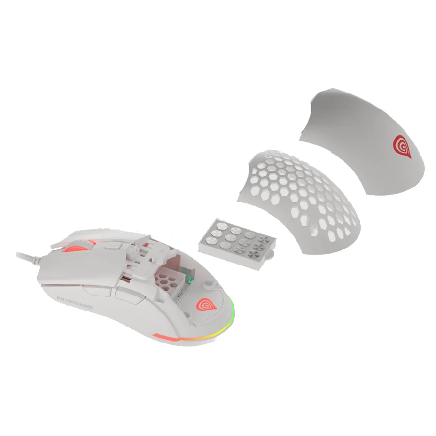 MOUSE GENESIS KRYPTON 750 WHITE - Imagen 2