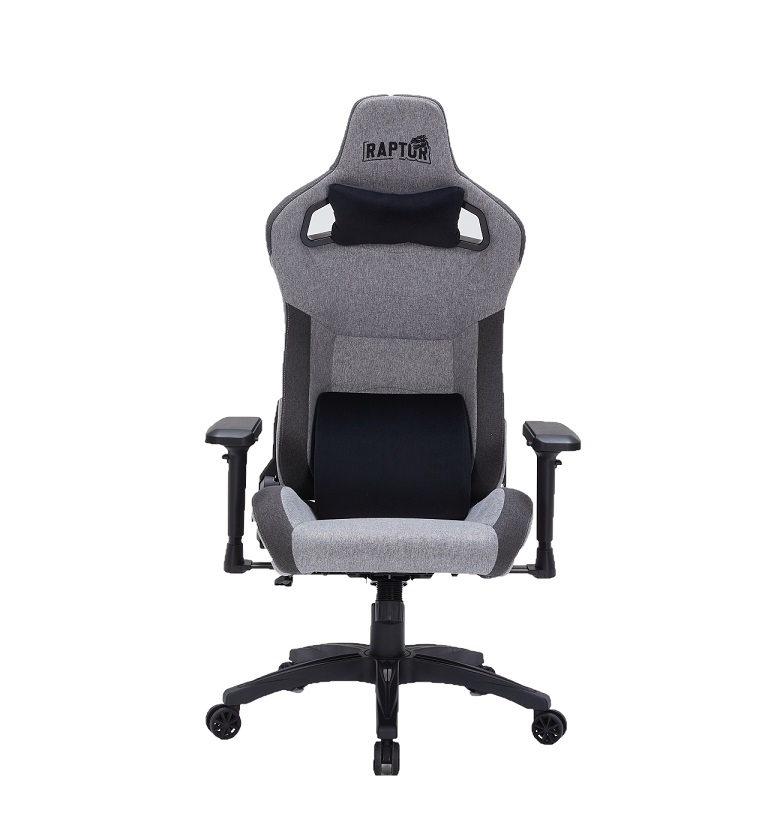 Silla Gamer Raptor Throne R20 Tela Gris (7275) Silla Gamer Raptor Throne R20 Tela Gris (7275)