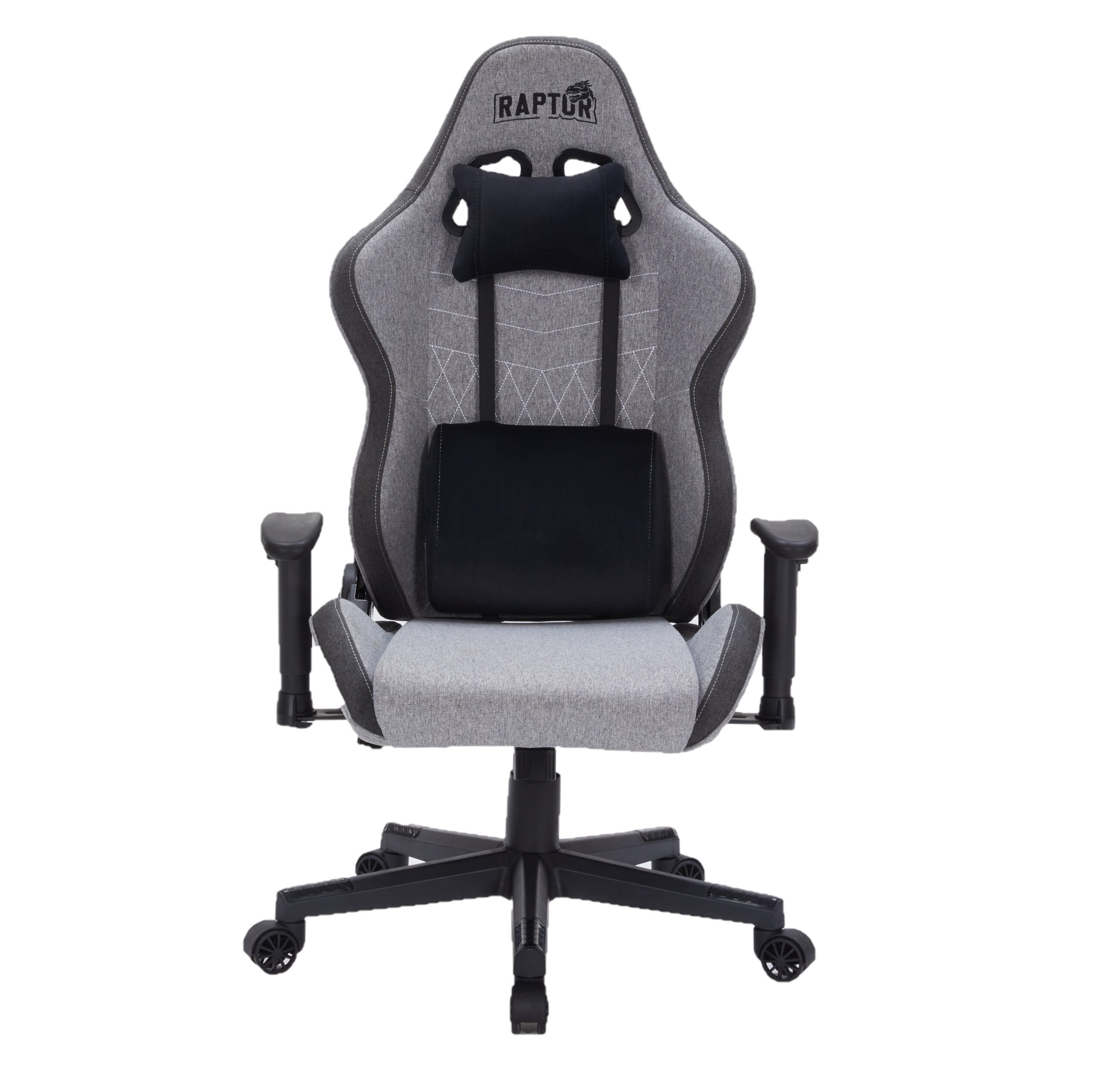 Silla Gamer Raptor Throne R1 Tela Gris (7251) Silla Gamer Raptor Throne R1 Tela Gris (7251)