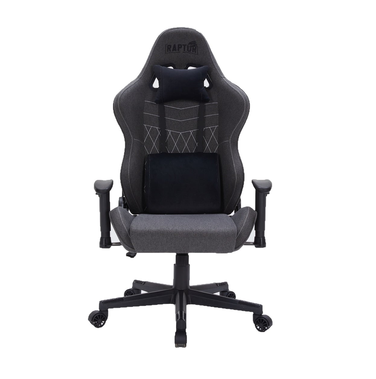 Silla Gamer Raptor Throne R1 Tela Negra (7244) Silla Gamer Raptor Throne R1 Tela Negra (7244)