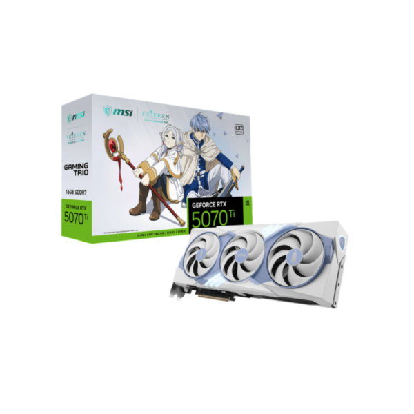 VGA MSI GeForce RTX 5070 Ti 16G FRIEREN EDITION OC (2925) VGA MSI GeForce RTX 5070 Ti 16G FRIEREN EDITION OC (2925)