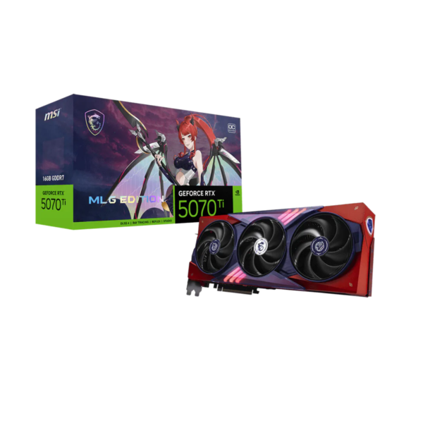 VGA MSI GeForce RTX 5070 Ti 16G MLG EDITION OC (0088) VGA MSI GeForce RTX 5070 Ti 16G MLG EDITION OC (0088)