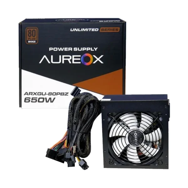 Fuente AUREOX 650w 80p Bronze