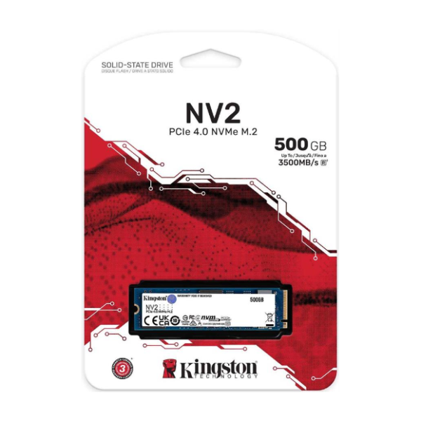 Disco SSD KINGSTON NV2 M2 NVME 500gb gen4