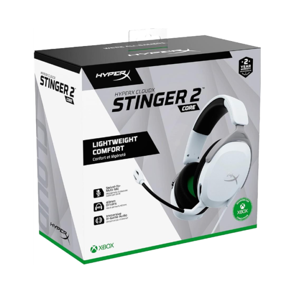 Auricular HYPERX CLOUD STINGER 2 CORE WHITE