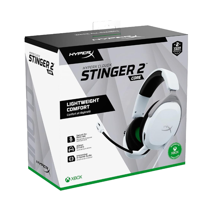 AURICULAR HYPERX CLOUD STINGER 2 CORE WHITE