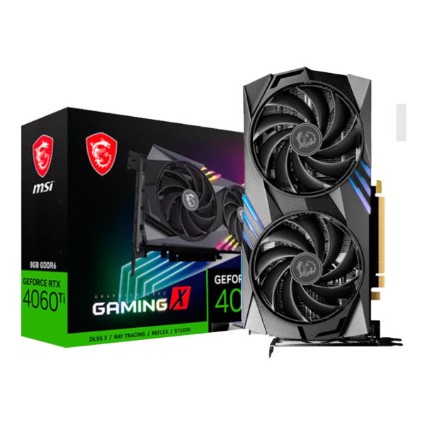 PLACA DE VIDEO MSI GAMING X GEFORCE RTX 4060 TI 16GB GDDR6