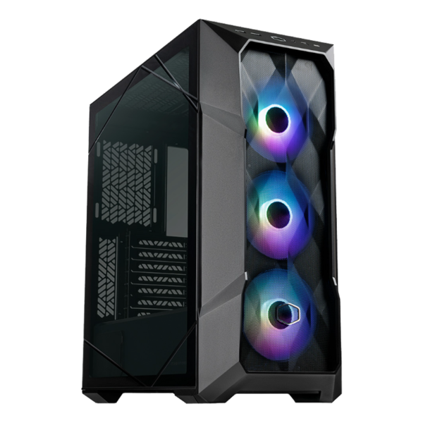 GABINETE COOLER MASTER MASTERBOX TD 500 MESH BLACK ARGB ATX/E-ATX +3fan