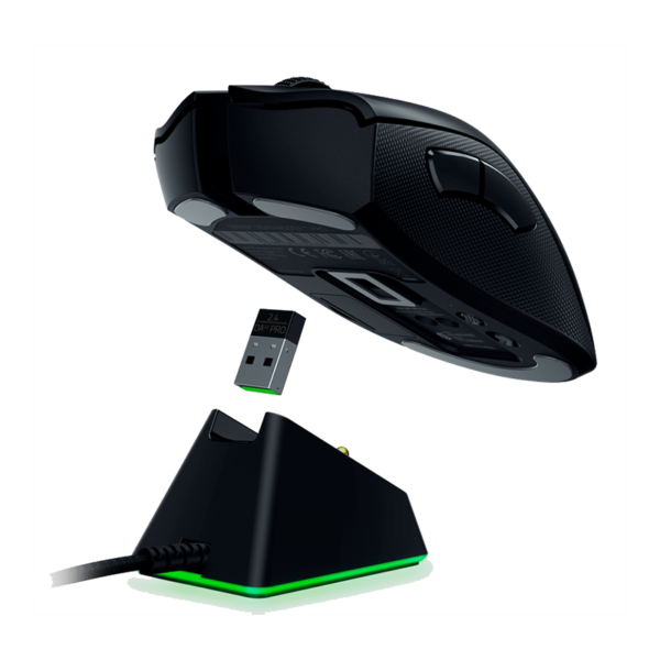 MOUSE RAZER VIPER ULTIMATE WIRELESS BLACK CON DOCK CARGADOR - Imagen 2