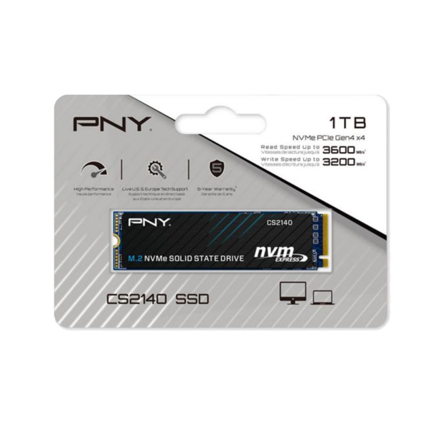 DISCO SSD PNY 1TB M2 NVME CS2140