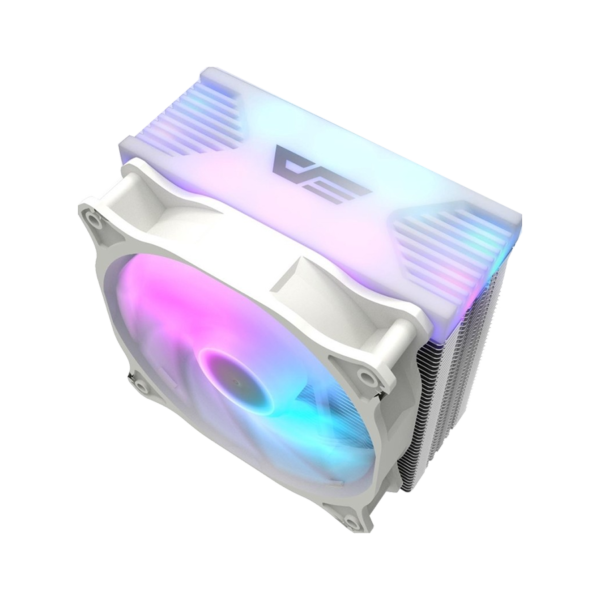 CPU COOLER DARKFLASH DARKAIR WHITE FIXED RGB am4 - Imagen 2