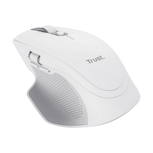 Mouse Trust Ozaa+ Multi-connect Wireless White - Imagen 2
