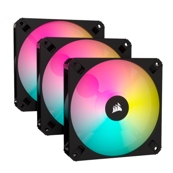 Fan cooler Corsair AR120 RGB x3 fan - Imagen 2