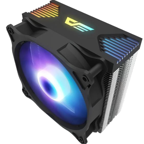 CPU COOLER DARKFLASH DARKAIR BLACK FIXED RGB RAINBOW INTEL-AMD