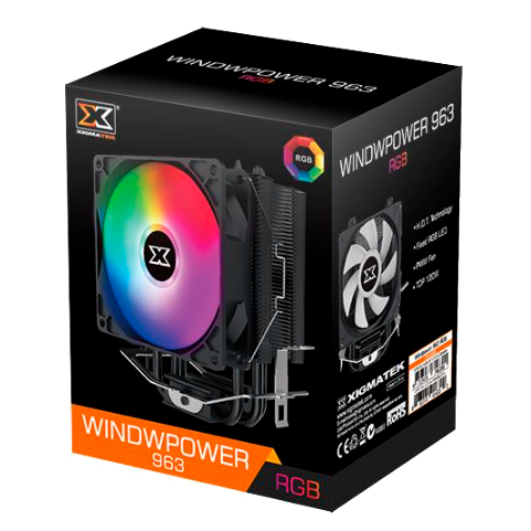 CPU COOLER XIGMATEK WINDPOWER WP963 RGB