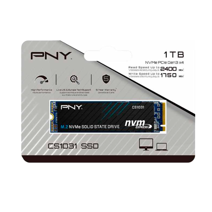 DISCO SSD PNY 1TB CS1031 GEN3