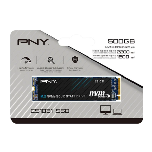 Disco SSD PNY CS1031 500gb gen3