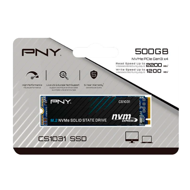 DISCO SSD PNY 500GB CS1031 GEN3