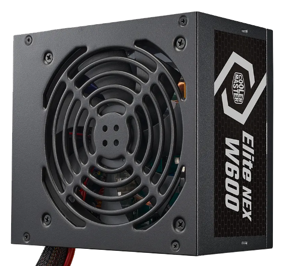 Fuente COOLER MASTER ELITE NEX 600W 80 PLUS WHITE
