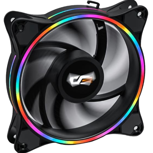 FAN COOLER DARKFLASH D1 RAINBOW BLACK FIXED RGB