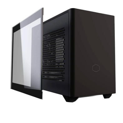 GABINETE COOLER MASTER MASTERBOX NR 200 BLACK MINI-ITX