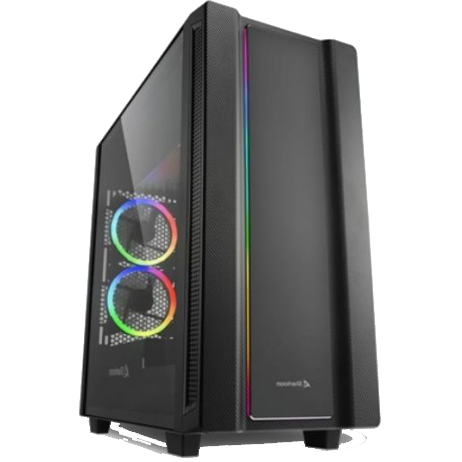 Gabinete SHARKOON REV220 BLACK ATX +2fan
