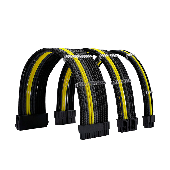 KIT CABLES XIGMATEK EXT18WBL01 1X24P 1X4+4P 2X6+2P (NEGRO GRIS AMARILLO)