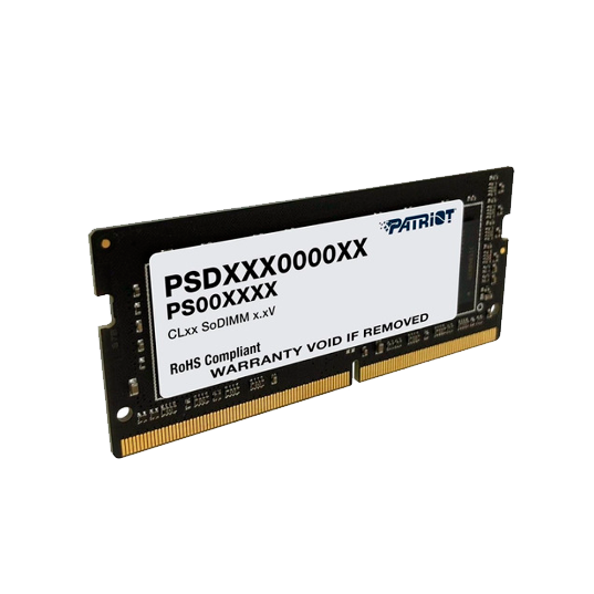 MEMORIA RAM PATRIOT 16GB (1X16) 3200MHZ DDR4 CL22 SODIMM
