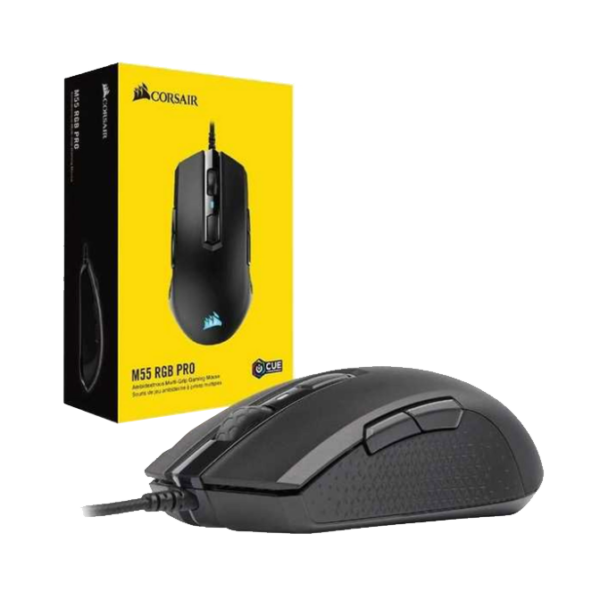 MOUSE CORSAIR M55 PRO RGB BLACK