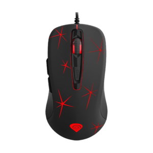 Mouse Gaming Genesis Krypton 110 Ottico - 2400 DPI, 4 Livelli Regolabili, Switches HUANO, Leggero (99g)