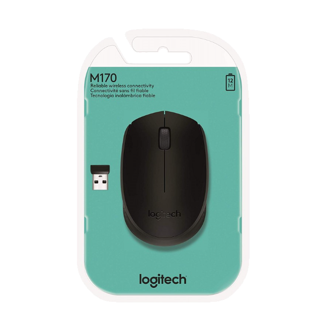 MOUSE LOGITECH M170 NEGRO