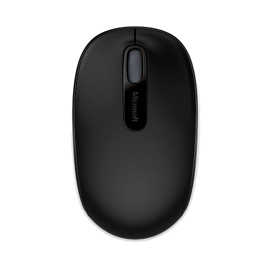 Mouse MICROSOFT 1850 WIRELESS NEGRO