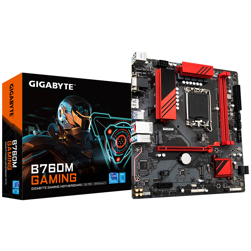 MOTHER GIGABYTE B760M GAMING DDR4 LGA1700 (SOLO EN MAQUINA ARMADA)