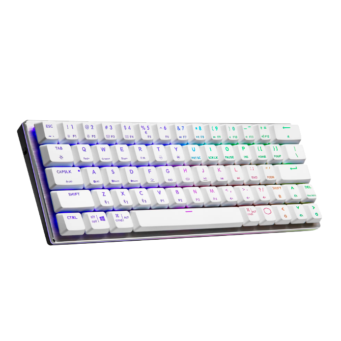 TECLADO COOLERMASTER SK622 60% SWITCH RED LOW PROFILE (US)