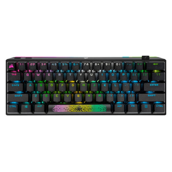 TECLADO CORSAIR K70 RGB PRO MINI WIRELESS SWITCH CHERRY SILVER (US)