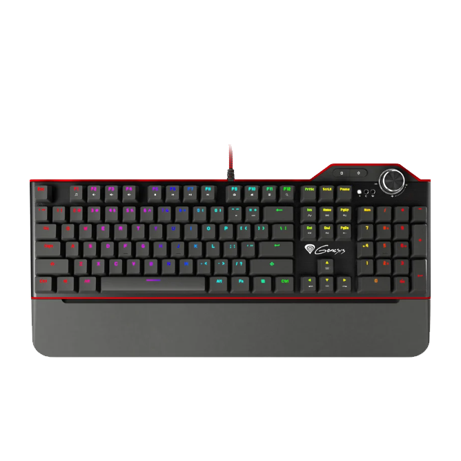 TECLADO GENESIS RX85 RGB ESP SWITCH BROWN