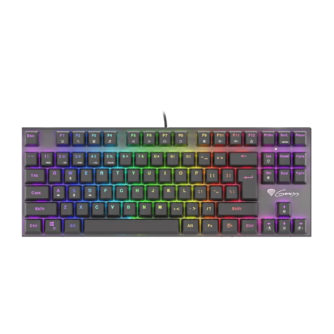 TECLADO GENESIS THOR 300 TKL RGB SWITCH RED (ESP)