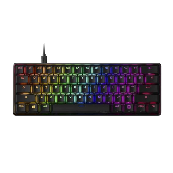 TECLADO HYPERX ALLOY ORIGINS 60% AQUA (ENG)